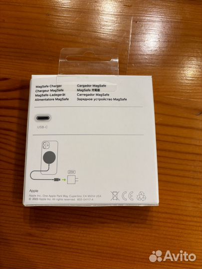 Беспроводная зарядка magsafe на iPhone