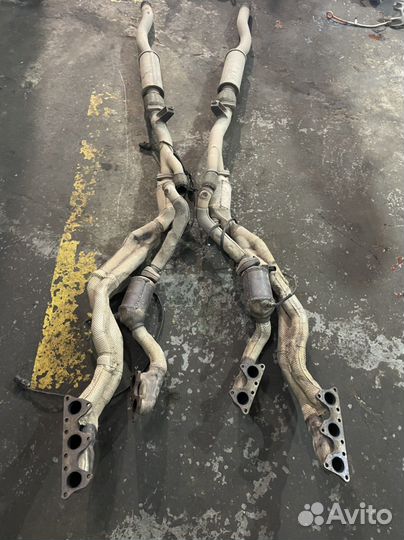 Выпускной коллектор Audi S8 D3