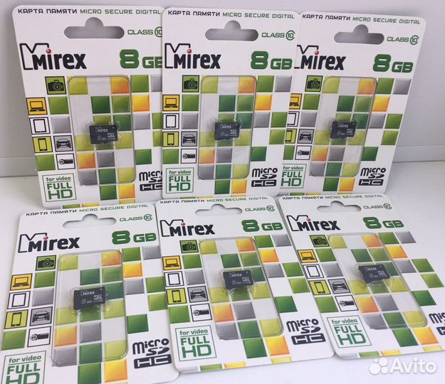 Карта памяти micro sdhc class 10 8GB