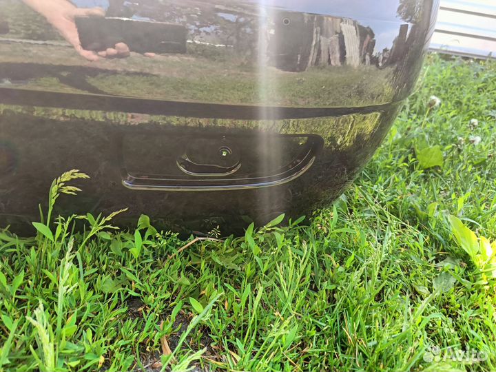 Задний бампер priora 1 седан цвет космос