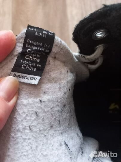 Хоккейные коньки bauer 36 размер