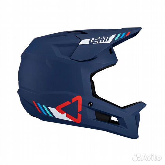 Велошлем Leatt MTB Gravity 1.0 Helmet (Blue, M, 2