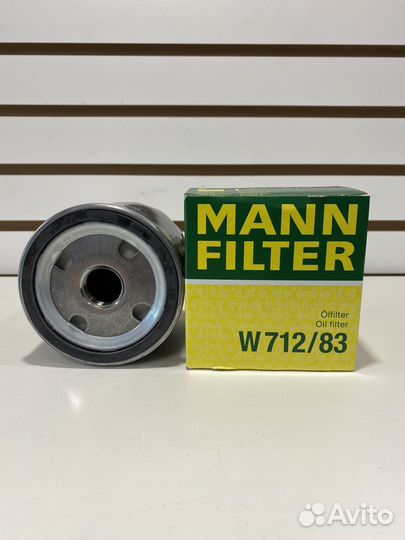 Фильтр масляный Mann 712/83 toyota prado 3.0 Diese