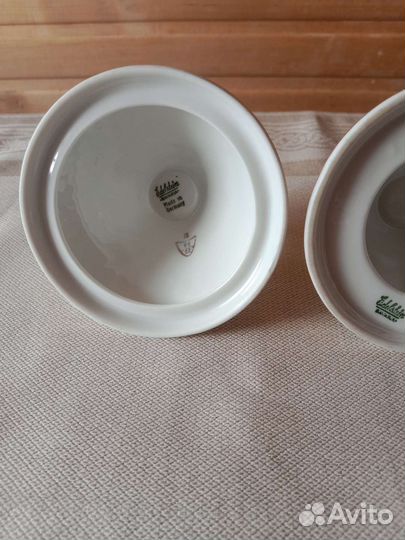 Подсвечники из фарфора