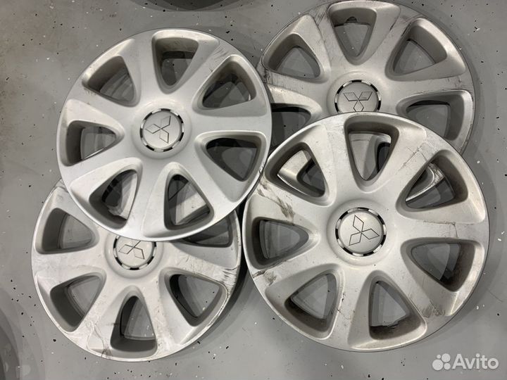 Оригинальные колпаки mitsubishi outlander, lancer