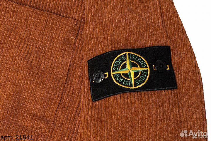 Рубашка Stone Island оранжевая