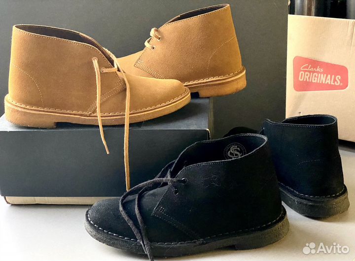 Ботинки Clarcs, 39 (5,5 UK), черный