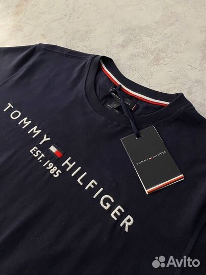 Футболка Tommy Hilfiger 1985 синяя