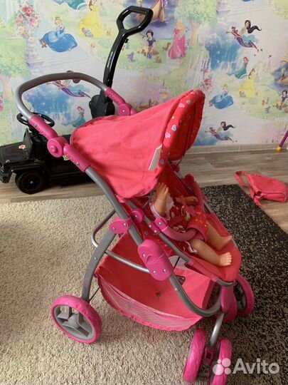 Коляска кукольная