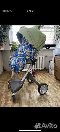 Коляска stokke xplory 3 в 1