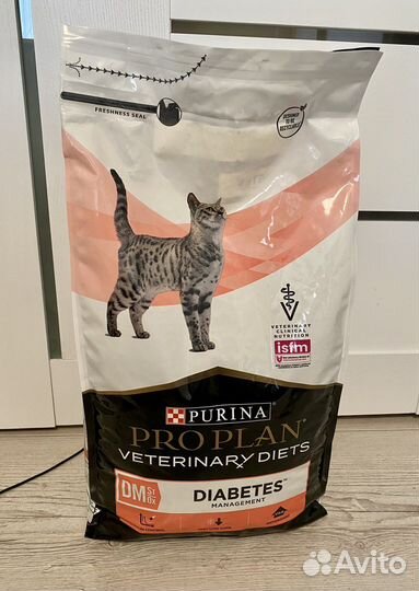 Purina ProPlan veterinary diets DM diabetes (5 кг)