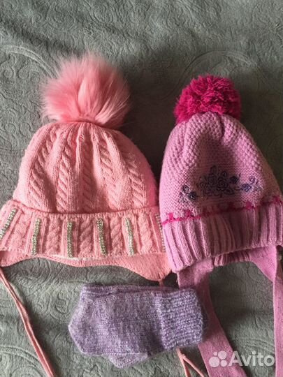 Шапки на девочку 5 лет