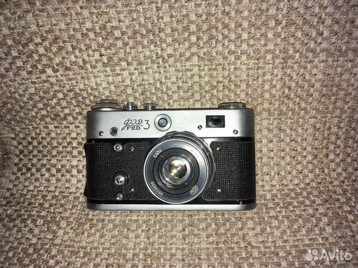 Фотоаппарат фэд 3 рабочий винтаж дальномер