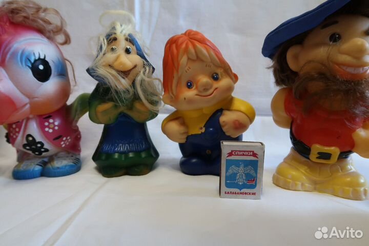 Резиновые игрушки СССР