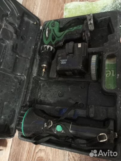 Шуруповерт hitachi 12v