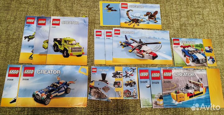 Lego инструкции без конструктора