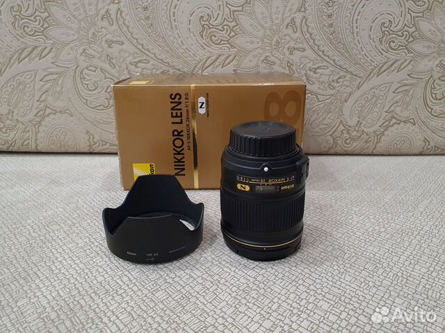 Nikon 28mm f/1.8G AF-S Nikkor объявление продам