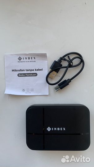 Микрофон новый беспроводной 2 шт