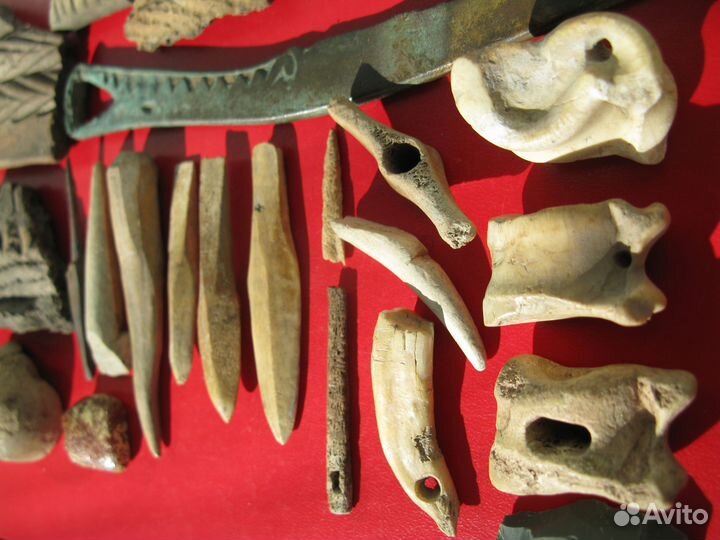 Костяные предметы Скифов