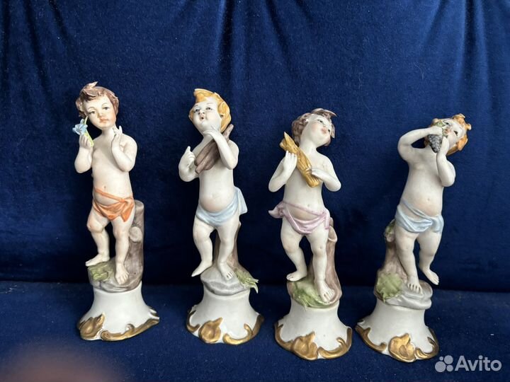 Статуэтка фарфор времена года capodimonte