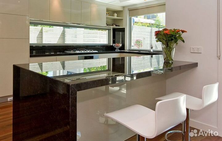 Столешница из искусственного камня (кварц, акрил)