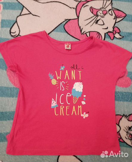 Футболка для девочки 104