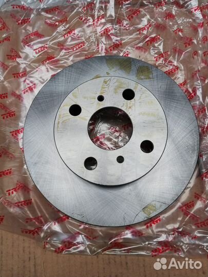 Диск тормозной TRW Toyota Corolla DF7114