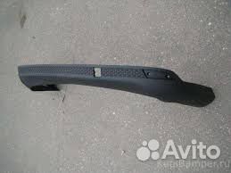 Губа заднего бампера Форд фокус 3 2011 - 2015