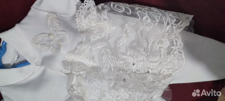 Комбинезон для новорождённой девочке на выписку