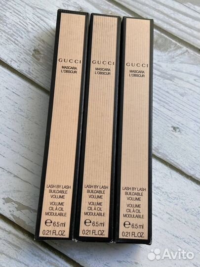 Тушь для ресниц. gucci. новая