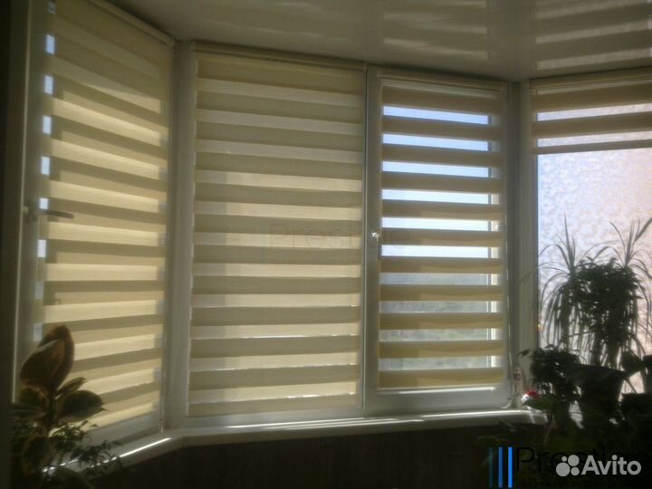 Рулонные шторы, жалюзи с бесплатной установкой