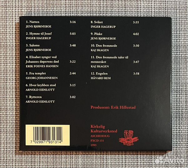 Morten Harket - Poetenes Evangelium CD Digipack