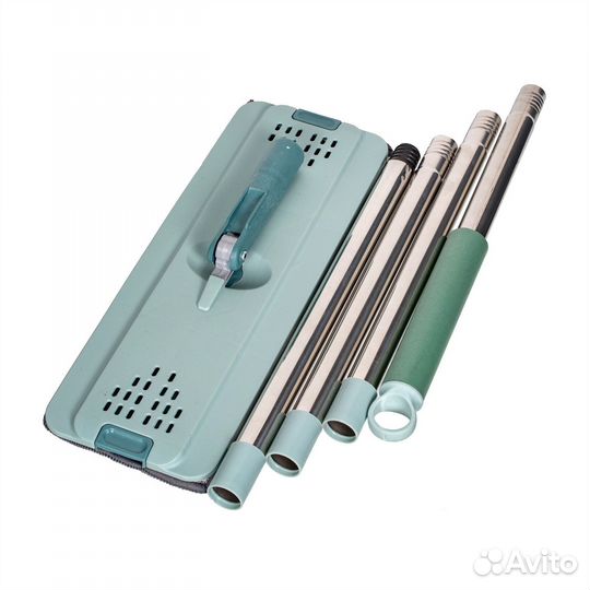 Швабра с отжимом и ведро