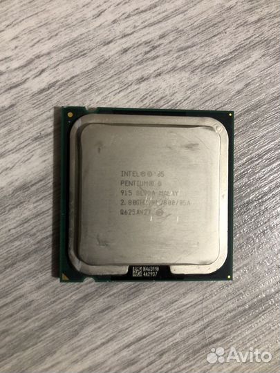 Процессор intel pentium D