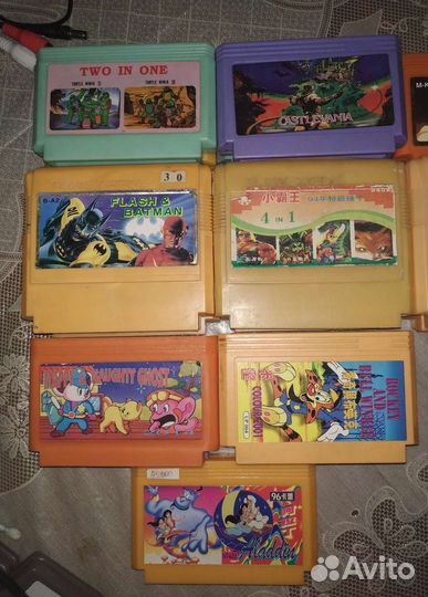 Игры (картриджи) Денди (Dendy)