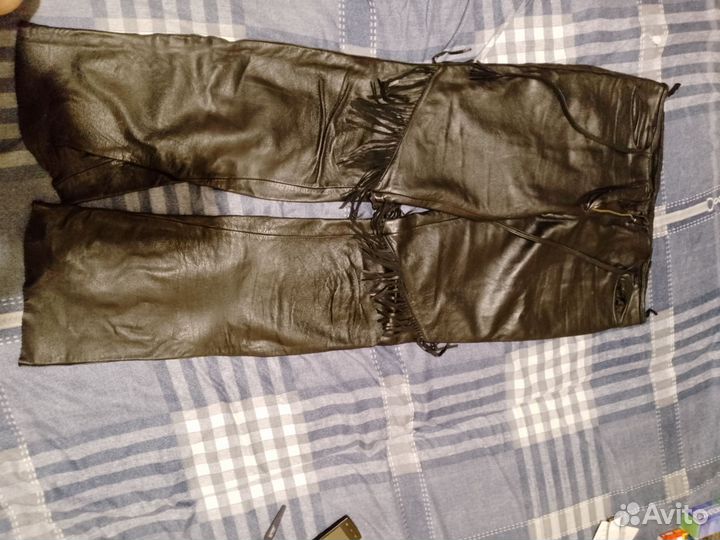 Кожаные брюки