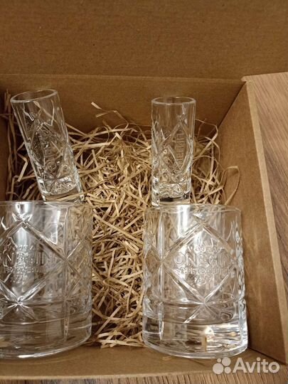 Онегин подарочный набор, шоты, стаканы