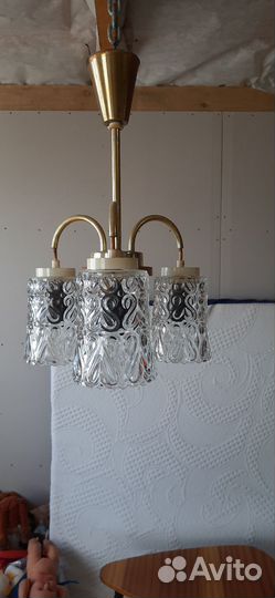 Люстра СССР хрусталь