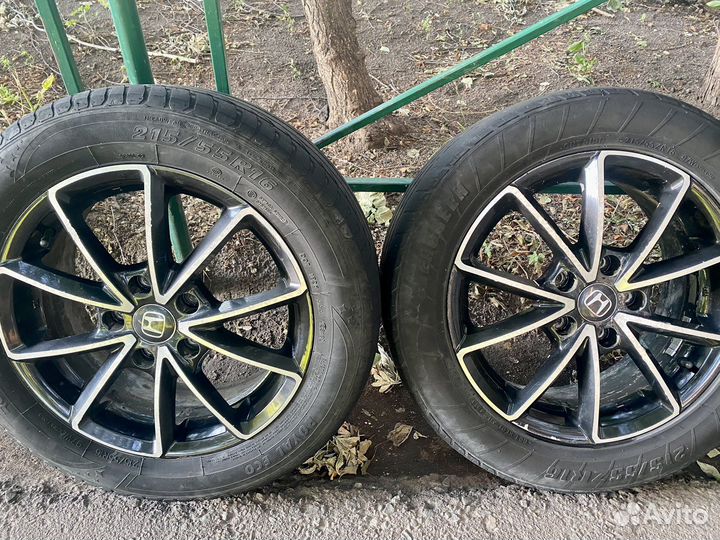 Колеса в сборе r16 литье