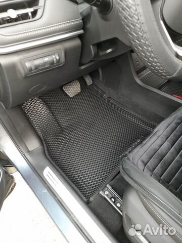 Эва коврики Чери Тиго7 с бортиками ева 3д