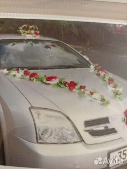 Украшения на свадебное авто