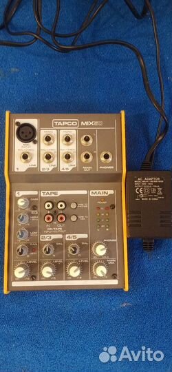 Микшерный пульт Tapco mix 50