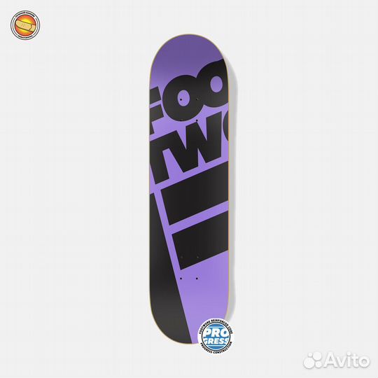 Дека скейт Footwork Evo Purple/Black 8.125х31.625