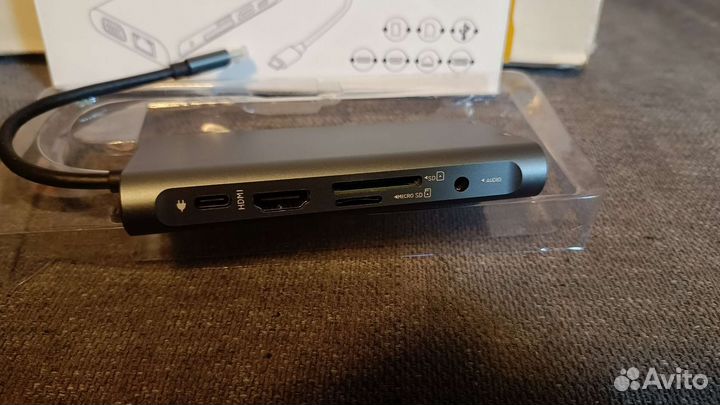 USB type-c hub rj45 hdmi