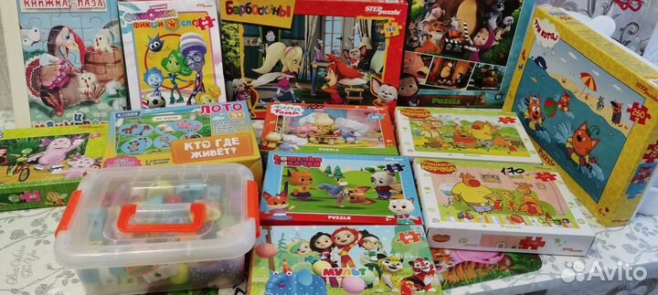 Пазлы новые