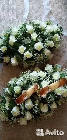 Цветы на свадебный автомобиль, украшения на машину