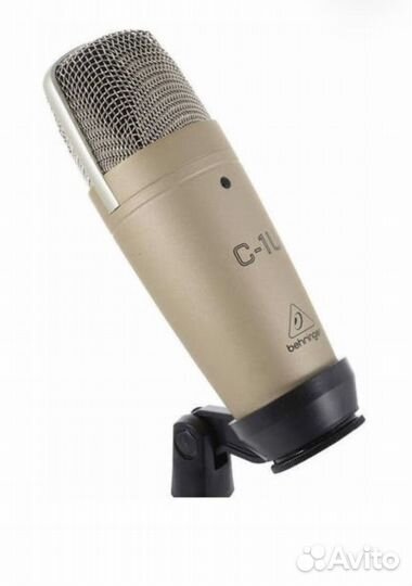Студийный микрофон behringer C-1U с USB выходом