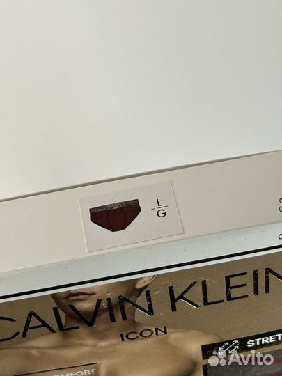 Трусы calvin klein размеры M, L