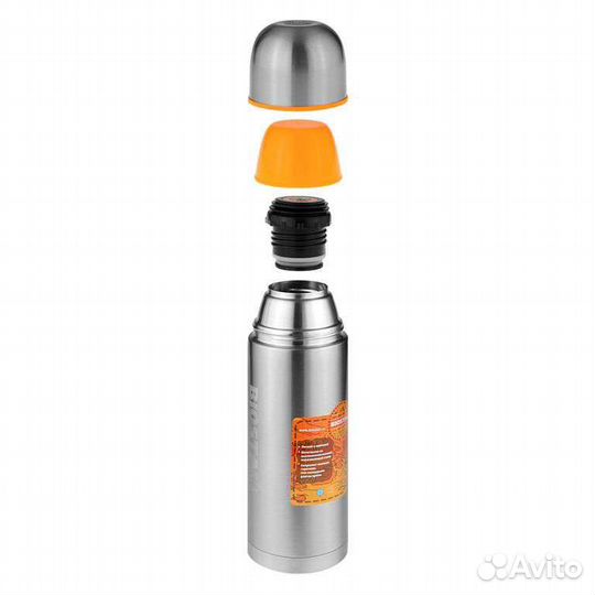 Термос биосталь biostal 1 л 2 стакана