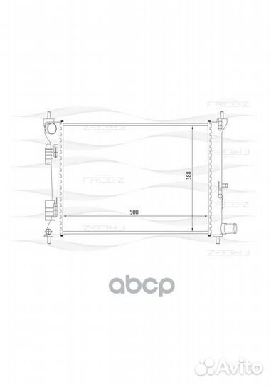 Радиатор KK0223 free-Z